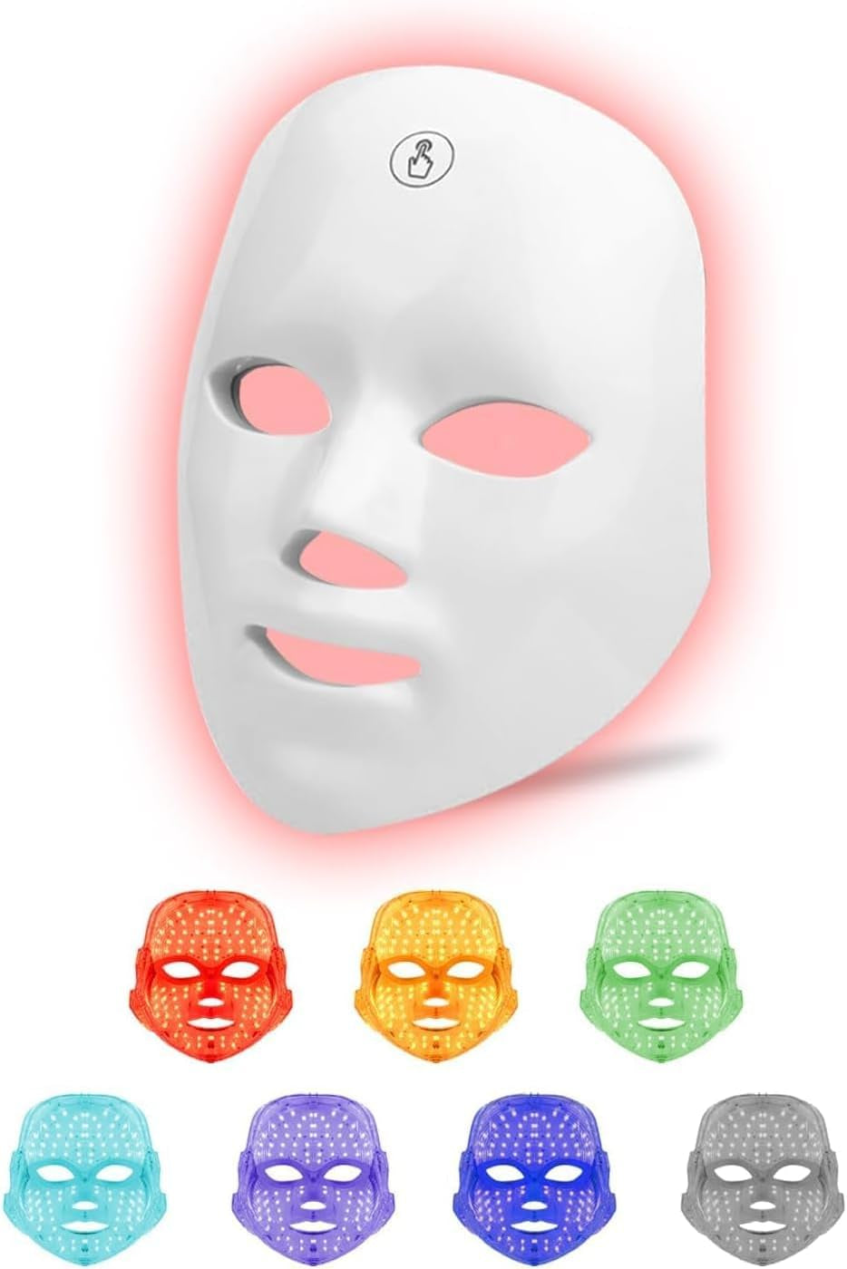 Lucera Glow Mask blue light mode - 240 LED skincare device