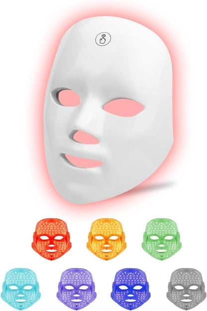 Lucera Glow Mask blue light mode - 240 LED skincare device